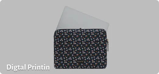 Laptop case with digital printing patterns made from GFBags manufacturer