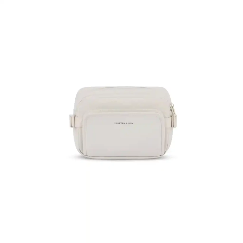 White minimalist fanny pack