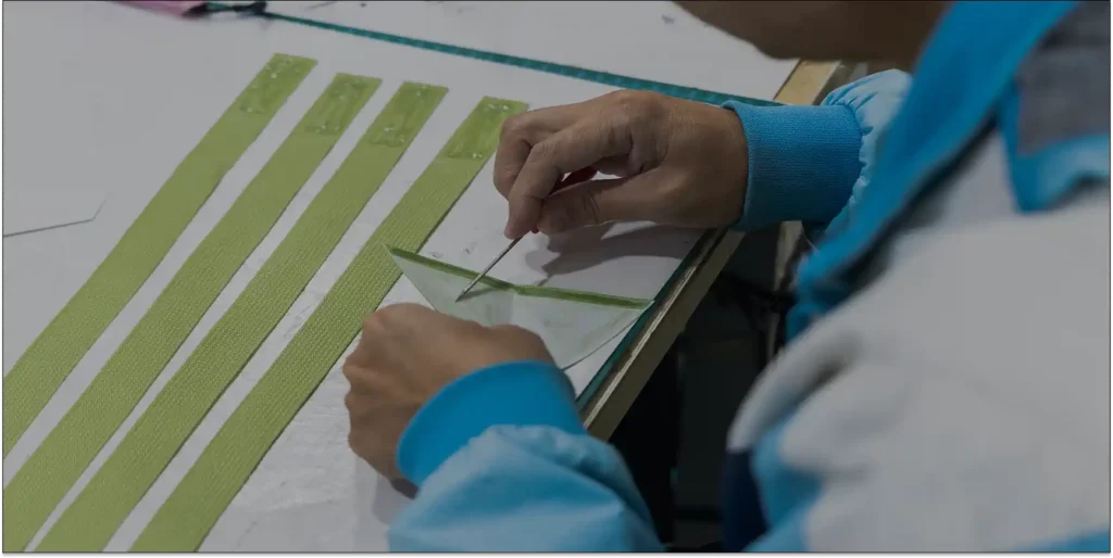 GFBags sample room manufacturing process (1)