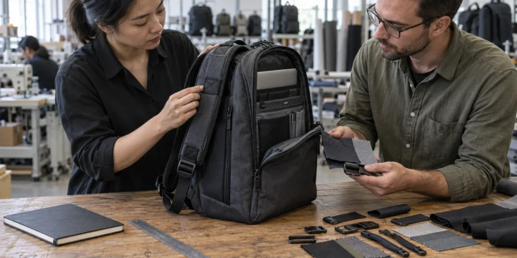 A Sourcing Manager's Guide to Manufacturing Custom Commuting Backpacks