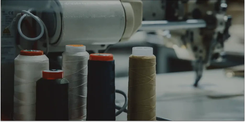 Backpack manufacturer stitches